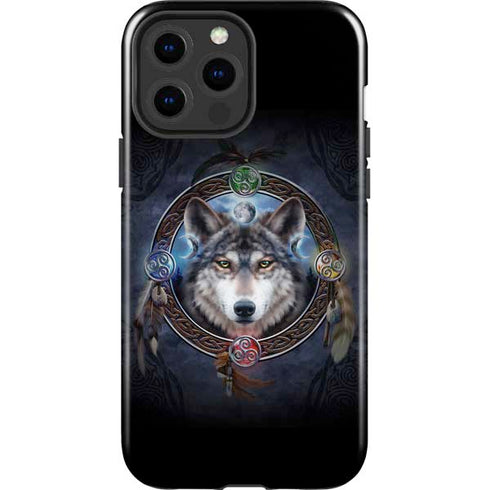 Brigid Ashwood Celtic Wolf Guide iPhone 13 Pro Max Impact Case