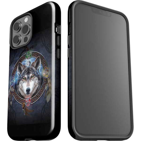 Brigid Ashwood Celtic Wolf Guide iPhone 13 Pro Max Impact Case