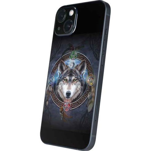 Brigid Ashwood Celtic Wolf Guide iPhone 14 Plus Skin