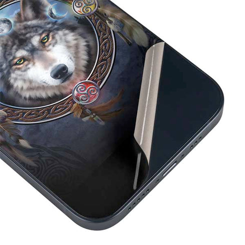 Brigid Ashwood Celtic Wolf Guide iPhone 14 Plus Skin