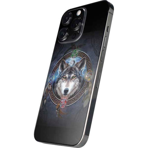 Brigid Ashwood Celtic Wolf Guide iPhone 14 Pro Max Skin