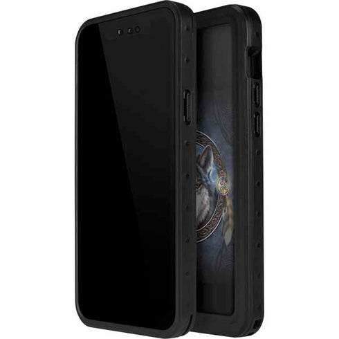 Celtic Wolf Guide by Brigid Ashwood iPhone 15 Pro Waterproof Case