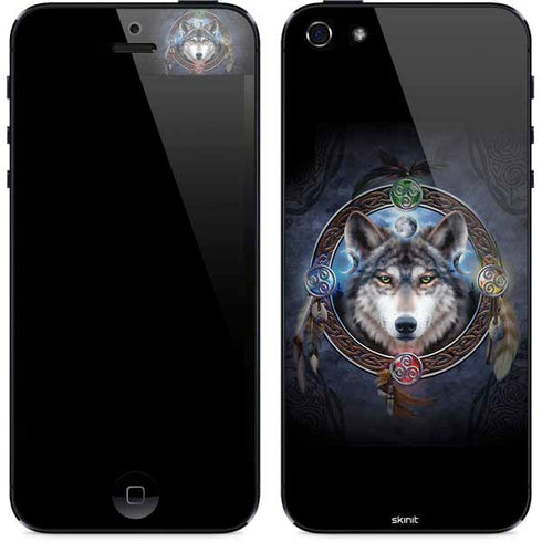 Brigid Ashwood Celtic Wolf Guide iPhone 5/5s/5SE Skin