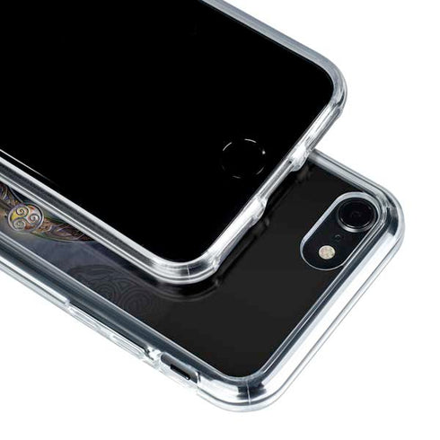 Brigid Ashwood Celtic Wolf Guide iPhone SE (2nd & 3rd Gen) Clear Case