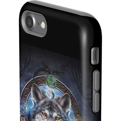 Brigid Ashwood Celtic Wolf Guide iPhone SE (2nd & 3rd Gen) Pro Case