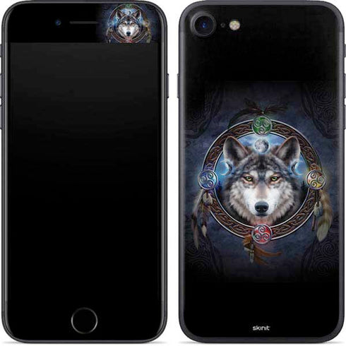 Brigid Ashwood Celtic Wolf Guide iPhone SE (2nd & 3rd Gen) Skin