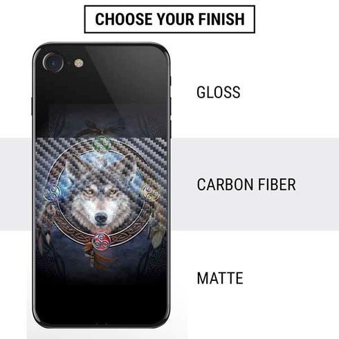 Brigid Ashwood Celtic Wolf Guide iPhone SE (2nd & 3rd Gen) Skin