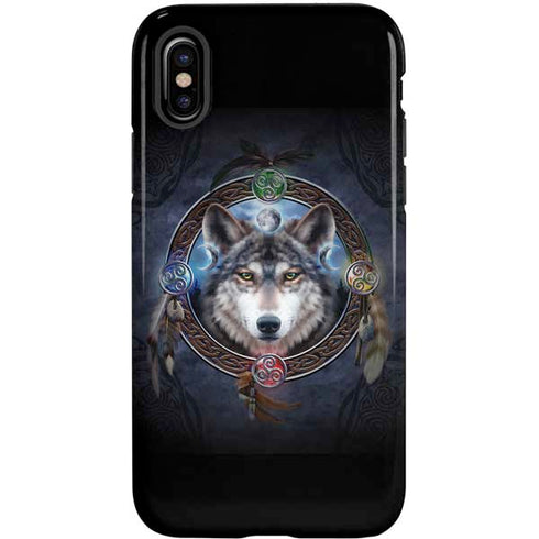 Brigid Ashwood Celtic Wolf Guide iPhone X Pro Case