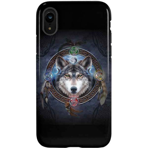 Brigid Ashwood Celtic Wolf Guide iPhone XR Pro Case