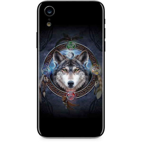 Brigid Ashwood Celtic Wolf Guide iPhone XR Skin