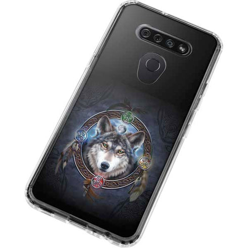Celtic Wolf Guide by Brigid Ashwood LG K51/Q51 Clear Case