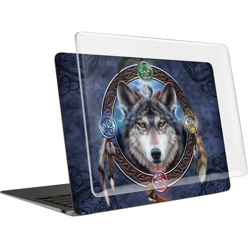 Celtic Wolf Guide by Brigid Ashwood MacBook Air 13in M1 (2021) Case plus Skin