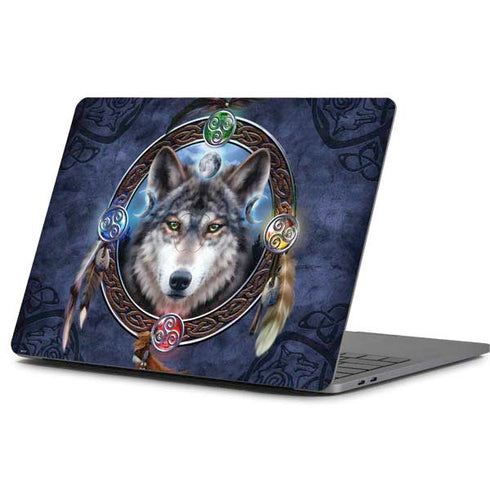 Brigid Ashwood Celtic Wolf Guide Apple MacBook Pro 13-inch Skin