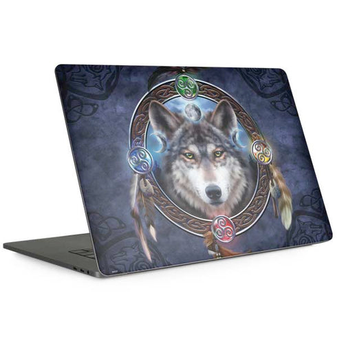 Brigid Ashwood Celtic Wolf Guide Apple MacBook Pro 15-inch Skin