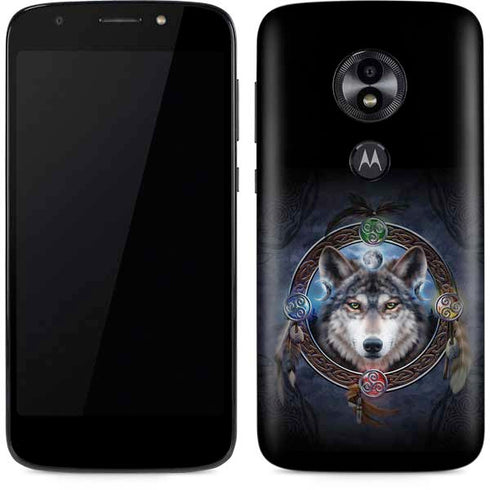 Brigid Ashwood Celtic Wolf Guide Moto E5 Play Skin