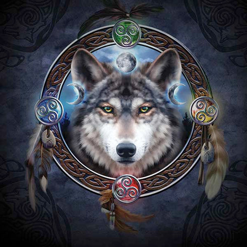Brigid Ashwood Celtic Wolf Guide Moto E5 Play Skin