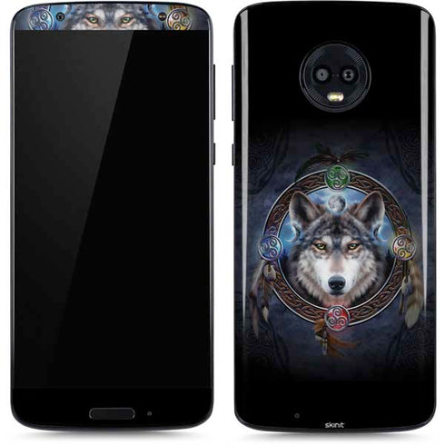 Brigid Ashwood Celtic Wolf Guide Moto G6 Skin
