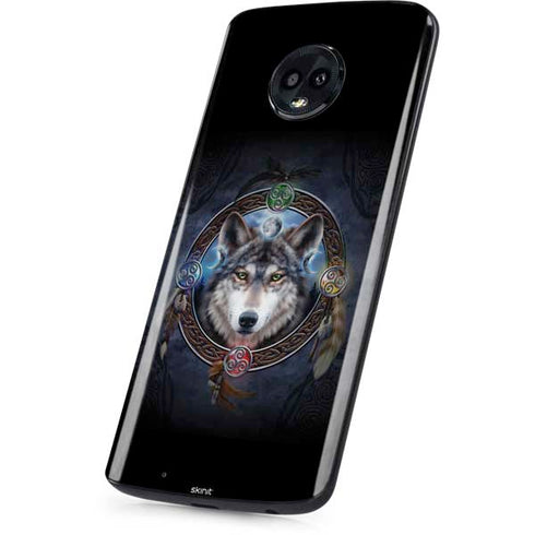 Brigid Ashwood Celtic Wolf Guide Moto G6 Skin