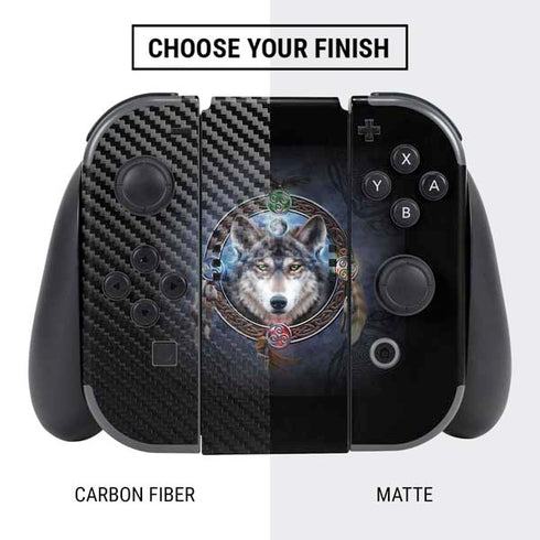 Brigid Ashwood Celtic Wolf Guide Nintendo Switch Bundle Skin