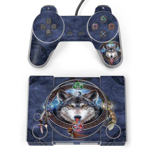 Brigid Ashwood Celtic Wolf Guide PlayStation Classic Bundle Skin