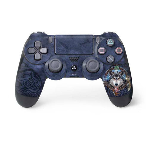 Brigid Ashwood Celtic Wolf Guide PS4 Controller Skin