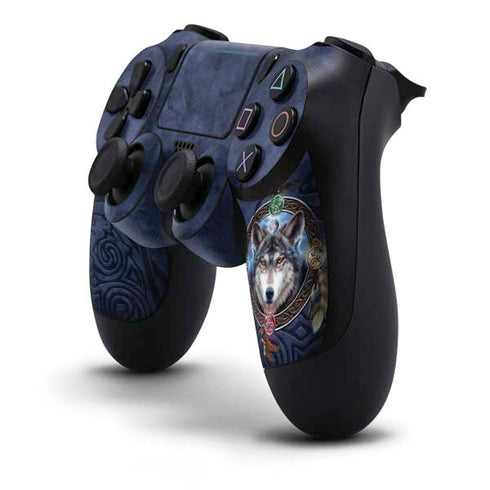 Brigid Ashwood Celtic Wolf Guide PS4 Pro/Slim Controller Skin