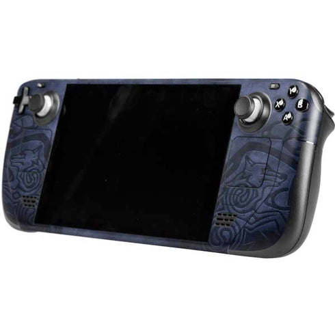 Brigid Ashwood Celtic Wolf Guide Steam Deck Handheld Gaming Computer Skin