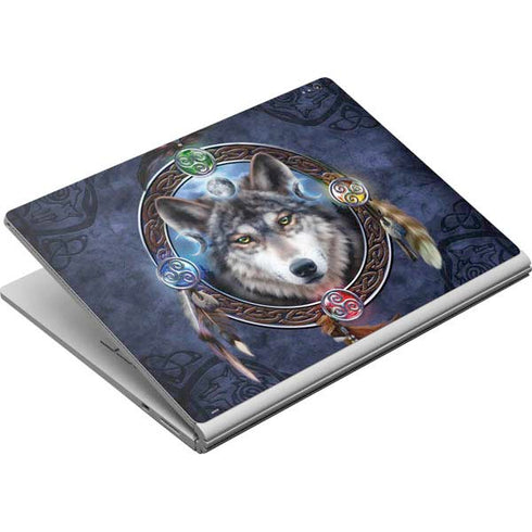 Brigid Ashwood Celtic Wolf Guide Surface Book Skin