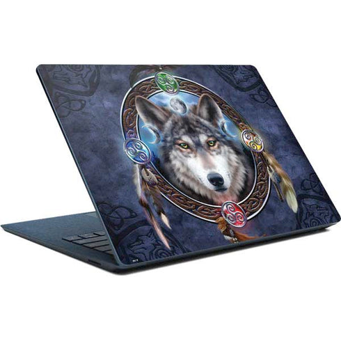 Brigid Ashwood Celtic Wolf Guide Surface Laptop Skin
