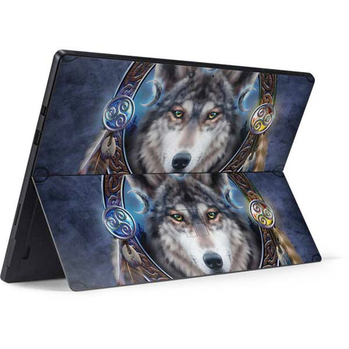 Brigid Ashwood Celtic Wolf Guide Surface Pro 7 Skin
