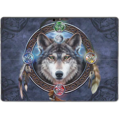 Brigid Ashwood Celtic Wolf Guide Surface Pro 8 Skin