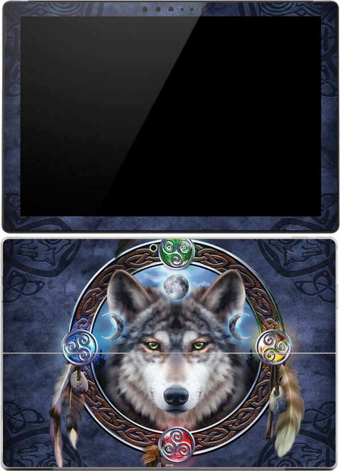 Brigid Ashwood Celtic Wolf Guide Surface Pro (2017) Skin