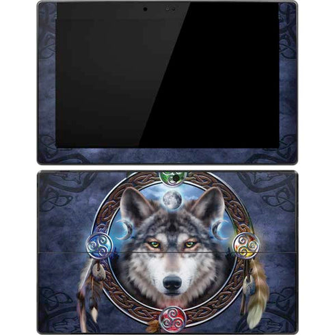 Brigid Ashwood Celtic Wolf Guide Surface Pro Tablet Skin