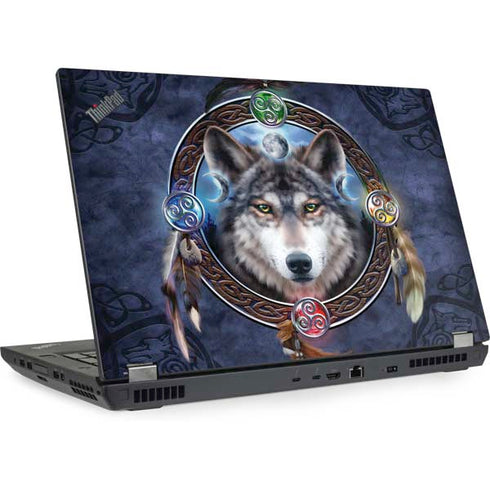 Brigid Ashwood Celtic Wolf Guide Lenovo ThinkPad Skin