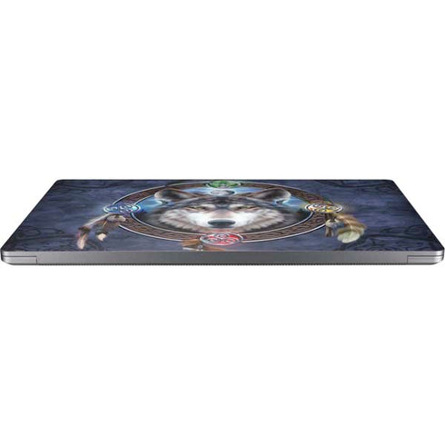 Brigid Ashwood Celtic Wolf Guide Universal Laptop 11in (8.8 x 6.2in) Skin