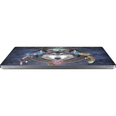 Brigid Ashwood Celtic Wolf Guide Universal Laptop 16.6in (13.4 x 9.7in) Skin