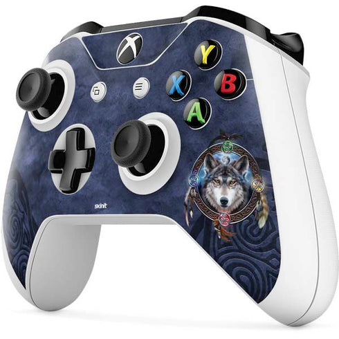 Brigid Ashwood Celtic Wolf Guide Xbox One S Controller Skin