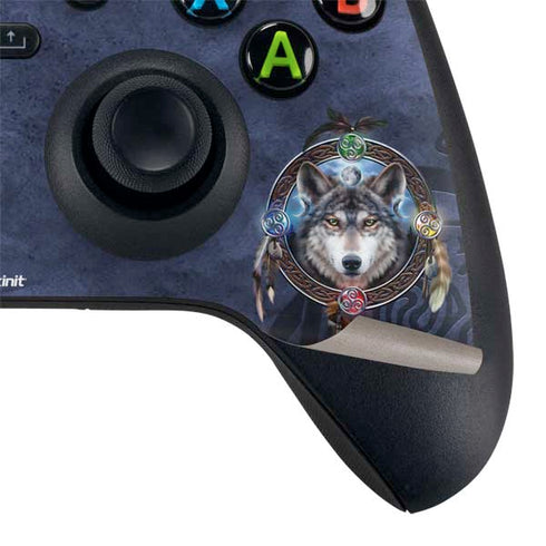 Brigid Ashwood Celtic Wolf Guide Xbox Series X Controller Skin