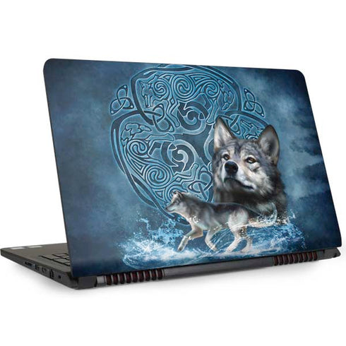 Brigid Ashwood Celtic Wolf Dell Inspiron Skin
