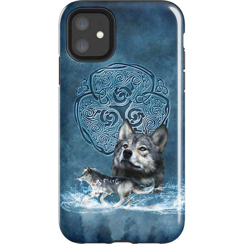 Brigid Ashwood Celtic Wolf iPhone 11 Impact Case