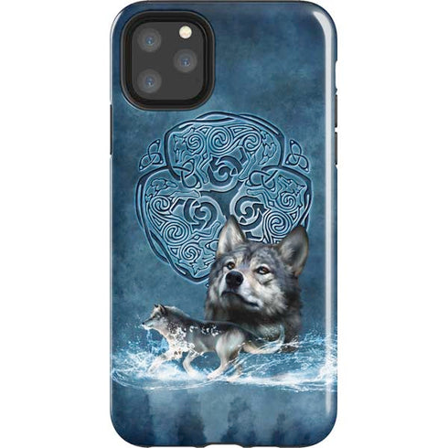 Brigid Ashwood Celtic Wolf iPhone 11 Pro Max Impact Case