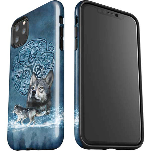 Brigid Ashwood Celtic Wolf iPhone 11 Pro Max Impact Case