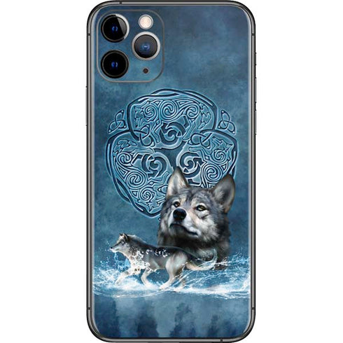 Brigid Ashwood Celtic Wolf iPhone 11 Pro Skin