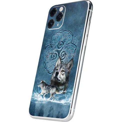 Brigid Ashwood Celtic Wolf iPhone 11 Pro Skin