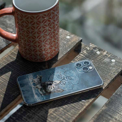 Brigid Ashwood Celtic Wolf iPhone 11 Pro Skin