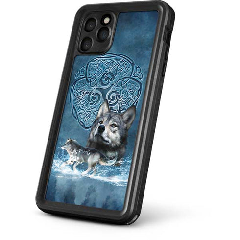 Brigid Ashwood Celtic Wolf iPhone 11 Pro Waterproof Case