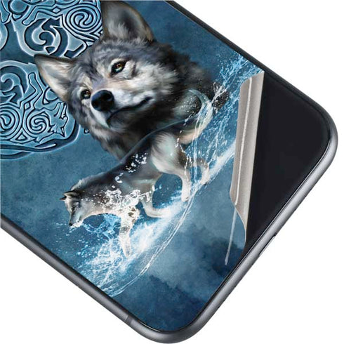 Brigid Ashwood Celtic Wolf iPhone 11 Skin