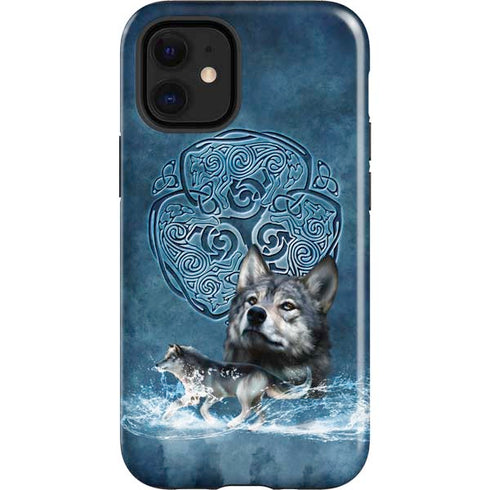 Brigid Ashwood Celtic Wolf iPhone 12 Mini Impact Case