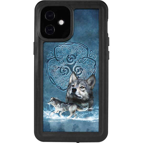 Brigid Ashwood Celtic Wolf iPhone 12 Mini Waterproof Case