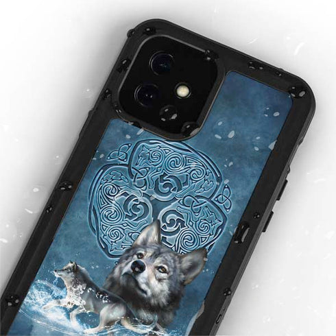 Brigid Ashwood Celtic Wolf iPhone 12 Mini Waterproof Case
